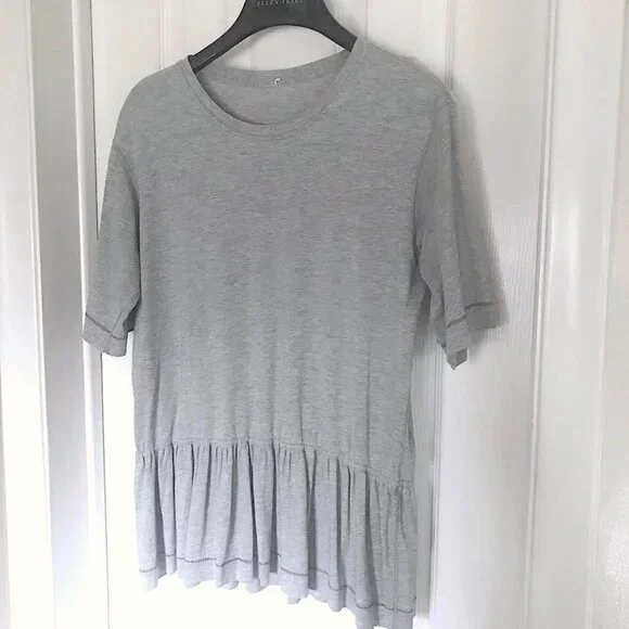 Cute Lululemon Peplum Top Tee - Picture 2 of 7